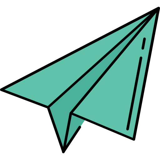 Paper plane icon