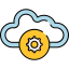Cloud computing іконка 64x64