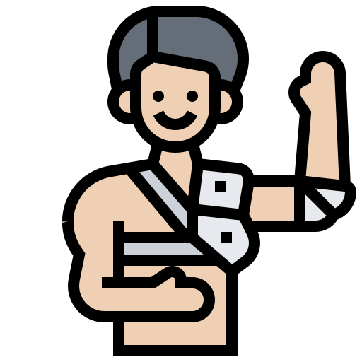 Bionic arm icon