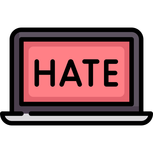 Hate icon