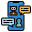 Chatbot biểu tượng 64x64