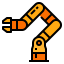 Robotic arm icon 64x64