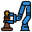 Robot arm icon 64x64