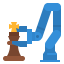 Robot arm icon 64x64