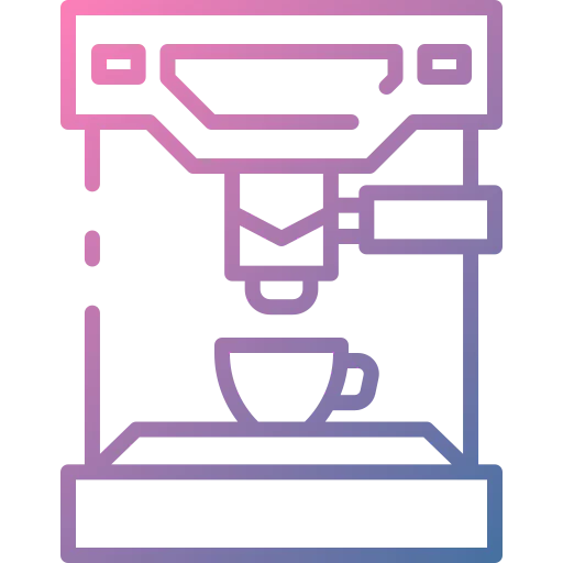 Coffee machine icon