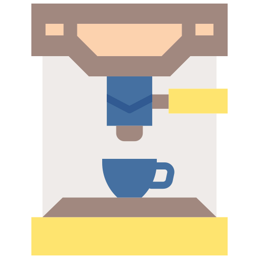 Coffee machine icon