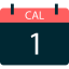 Calendar ícono 64x64