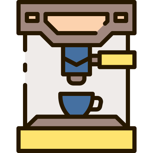 Coffee machine icon