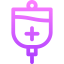 Intravenous saline drip icon 64x64