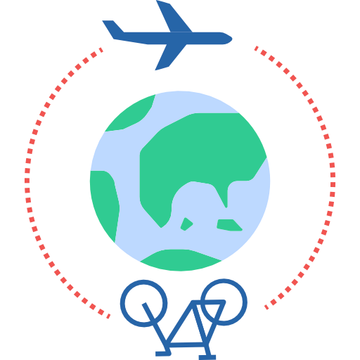 World map icon