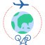 World map Symbol 64x64