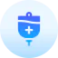 Intravenous saline drip icon 64x64