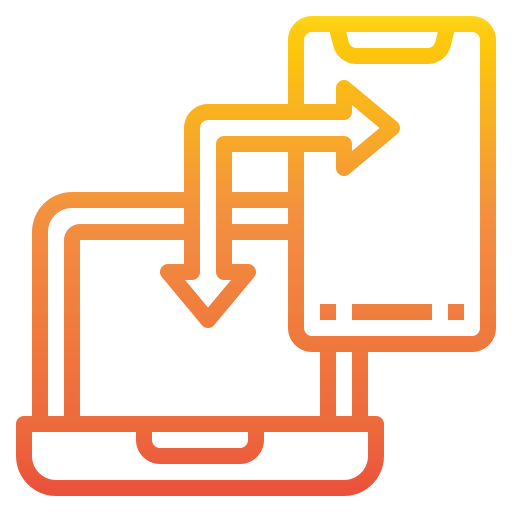 Data transfer icon