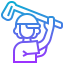 Golfer icon 64x64