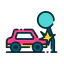 Car accident icon 64x64