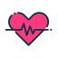 Heart beat icône 64x64