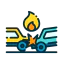 Car accident icon 64x64