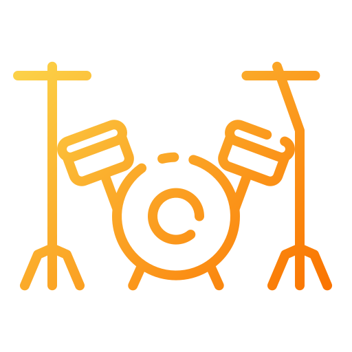 Drum set icon