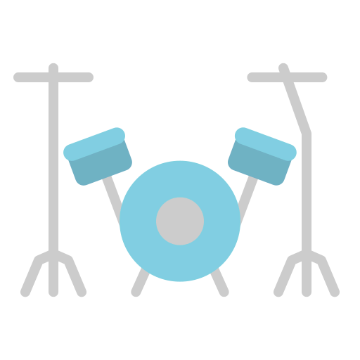 Drum set icon