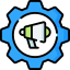Digital marketing icon 64x64