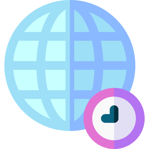 Time zone icon