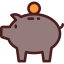 Piggy bank icon 64x64