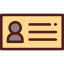 Business card icon 64x64
