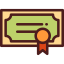Certificate icon 64x64