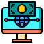 Online banking icon 64x64