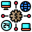 Internet banking icône 64x64