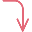 Down arrow icon 64x64