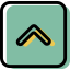 Up arrow icon 64x64