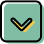 Down arrow icon 64x64