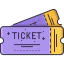 Ticket ícono 64x64
