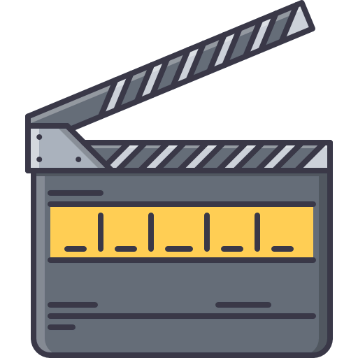 Clapperboard icon