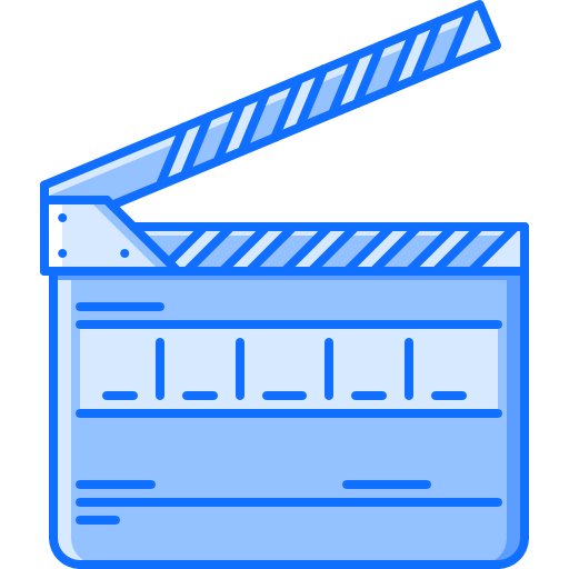 Clapperboard icon