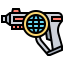 Laser gun ícono 64x64