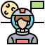 Cosmonaut icon 64x64