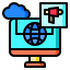 Cloud sync icon 64x64