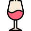Wine glass icon 64x64
