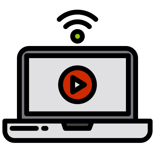 Streaming icon