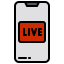 Streaming Symbol 64x64