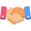 Handshake icon 64x64