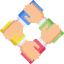Cooperation icône 64x64