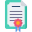Certificate icon 64x64
