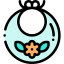 Baby bib icon 64x64