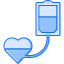 Blood transfusion icon 64x64