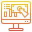 Online banking icon 64x64