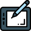 Drawing tablet icône 64x64