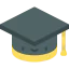 Mortarboard icon 64x64